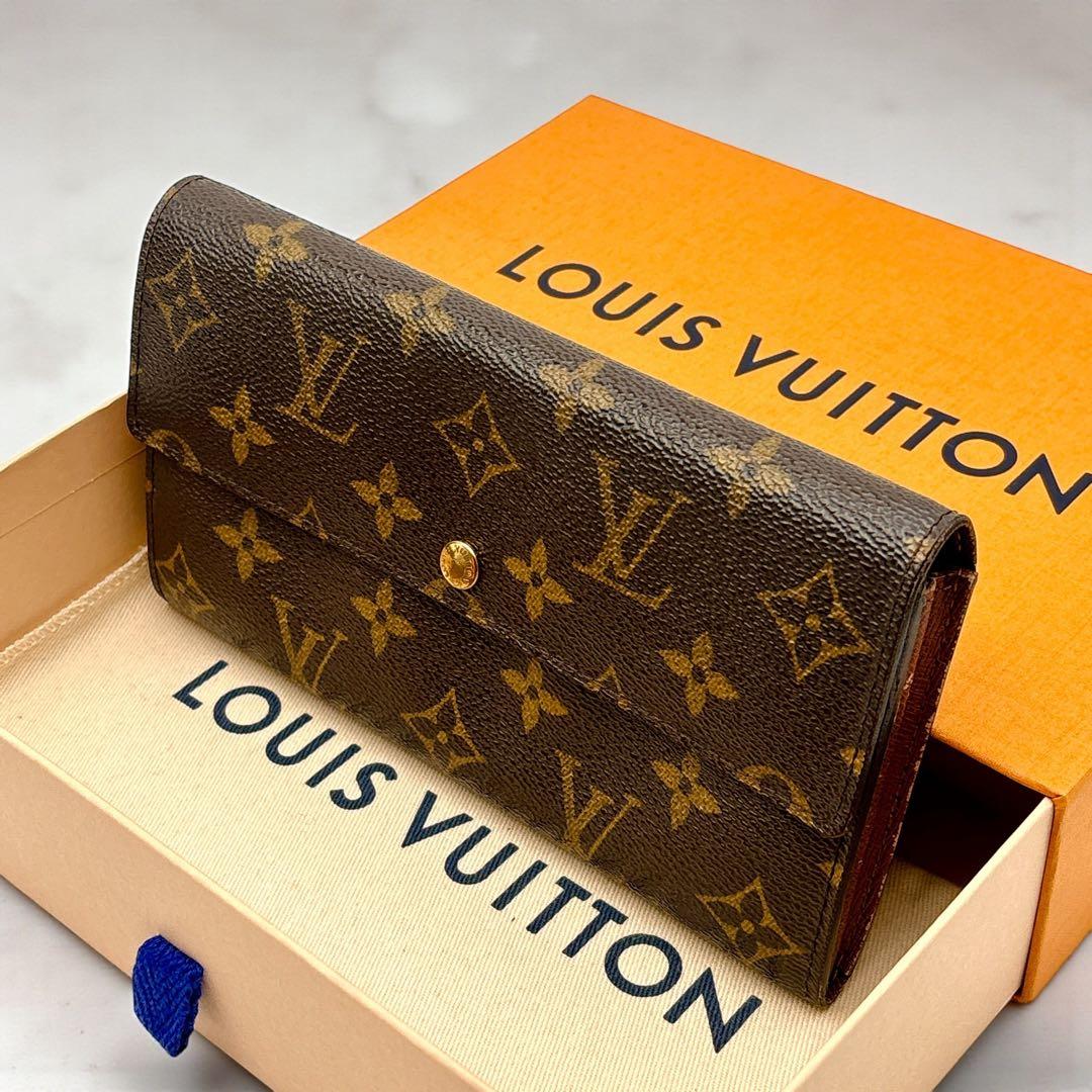 美品✨ルイヴィトン モノグラム ポルトフォイユ サラ 長財布 廃盤 二つ折り財布