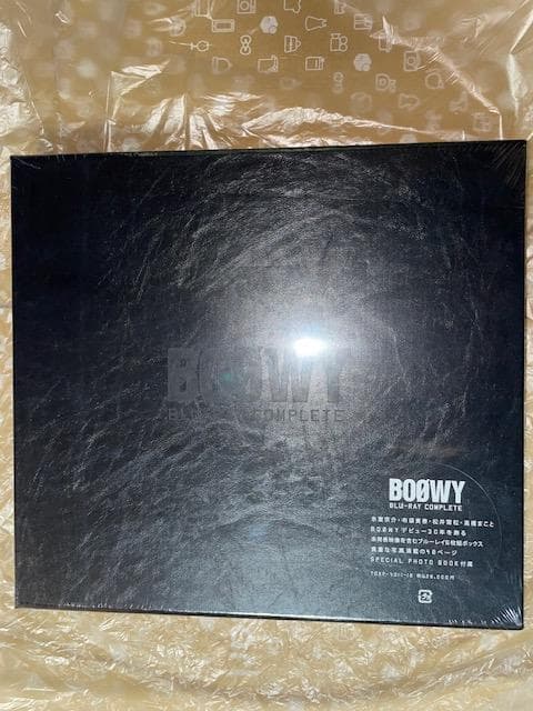 【新品未開封】BOOWY Blu-ray COMPLETE (完全限定生産盤)