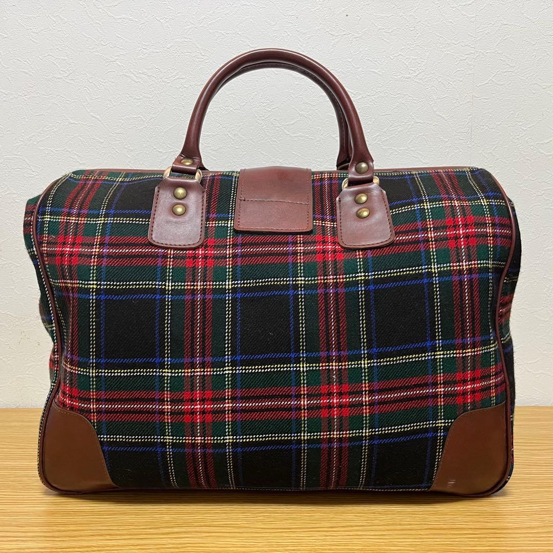 【超希少】吉田カバン ポーター タータンチェック ボストンバッグ 初期タグ