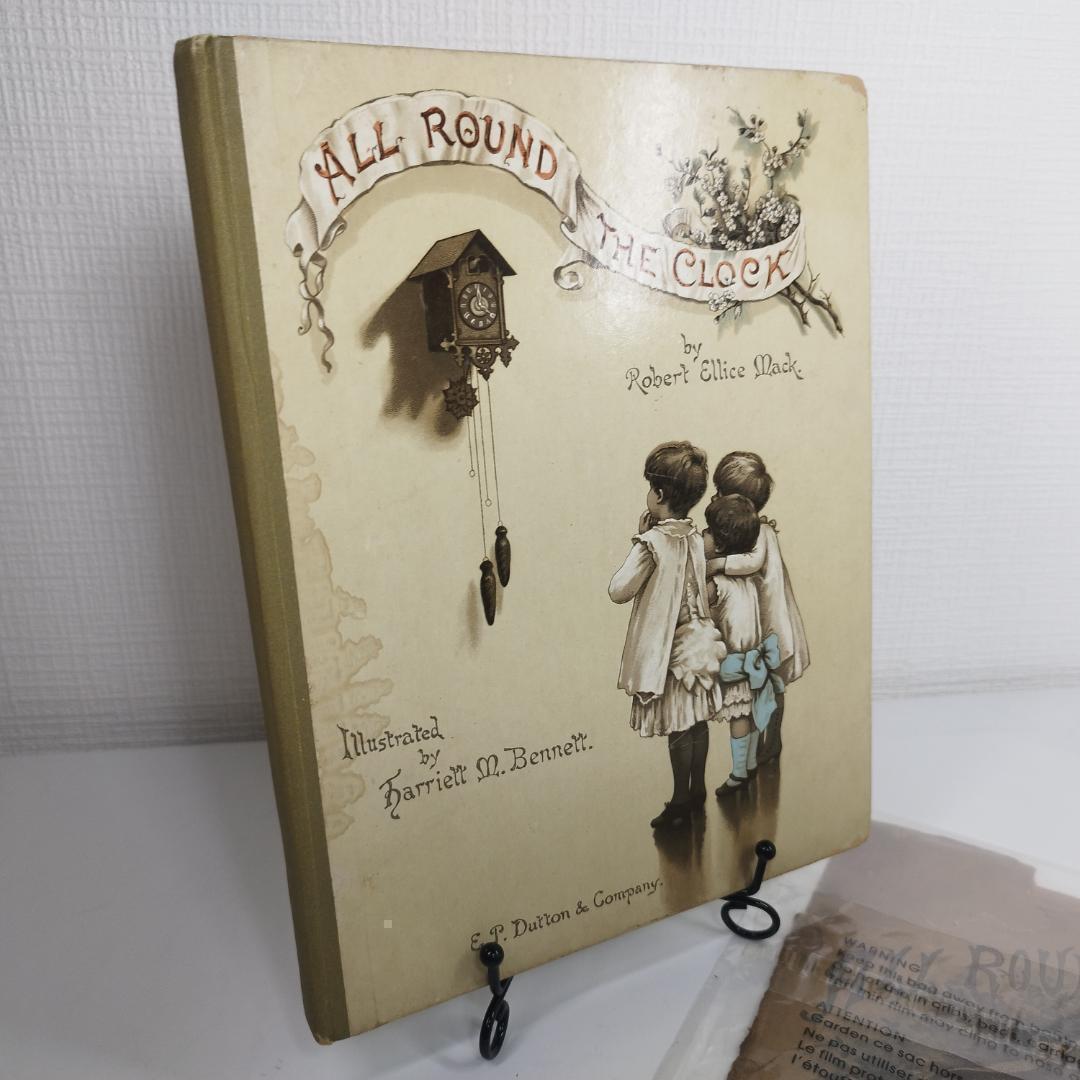 ヴィクトリアン洋書 絵本 ジャンクジャーナル 洋書 アンティーク bo f77E