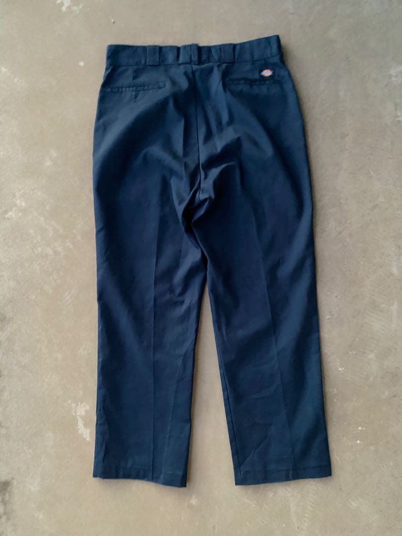 90s Dickies 874 USA製 紺 ネイビー 34×30 アメカジ