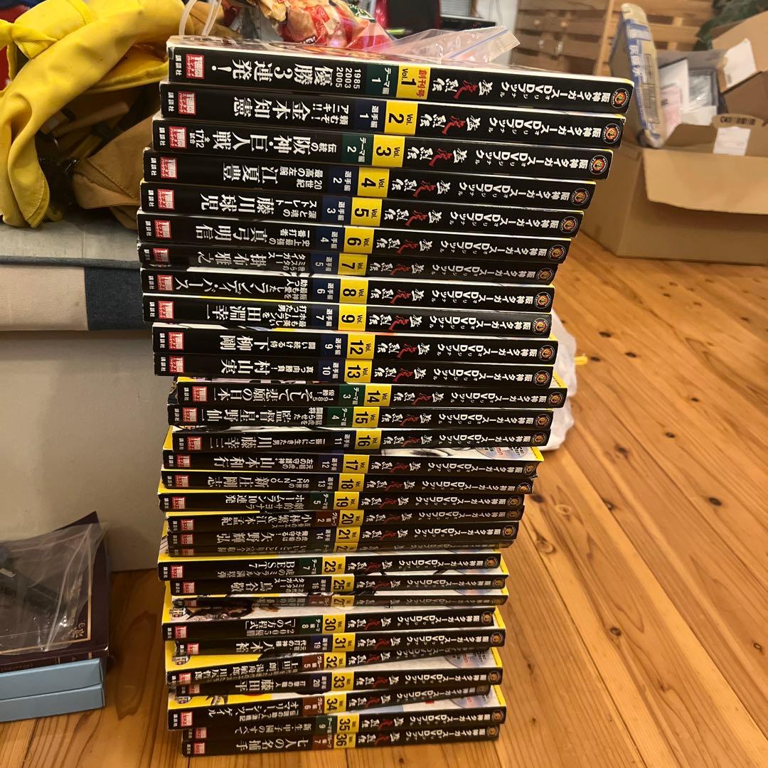 阪神タイガースDVDブック 30セット