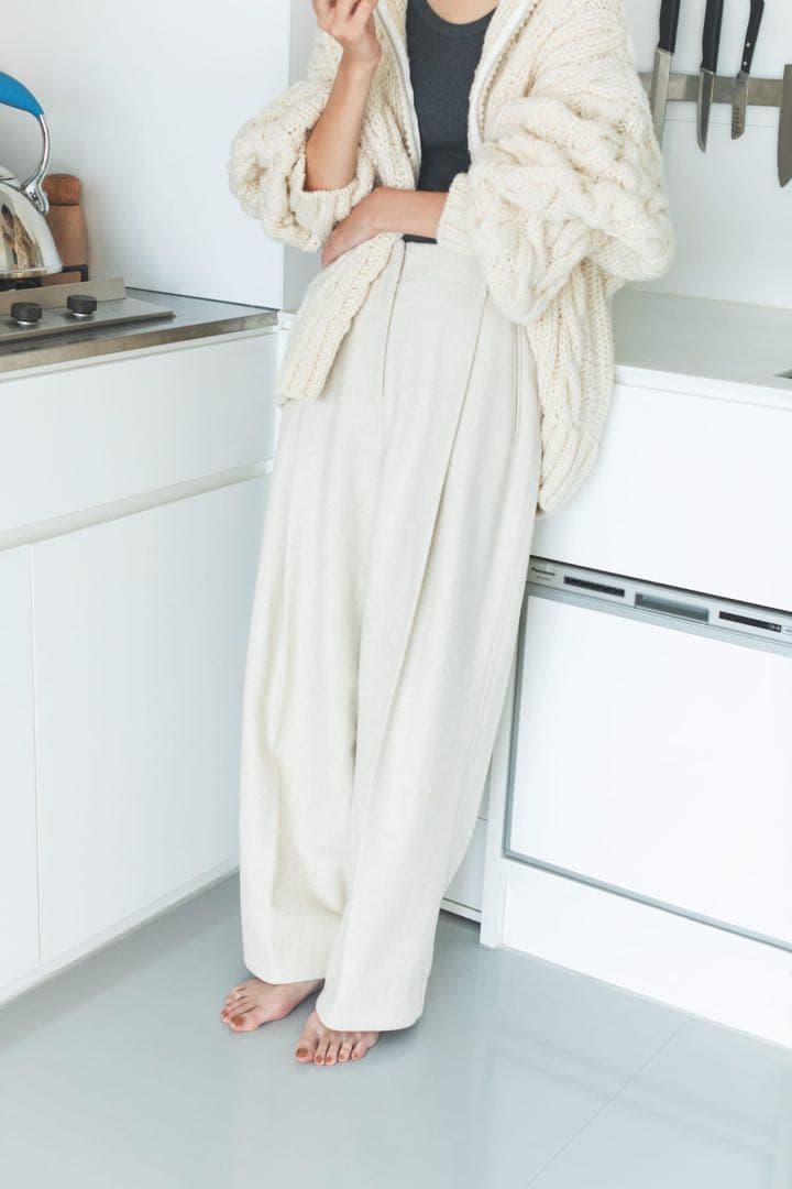 パンツ todayful Wool Painter Pants