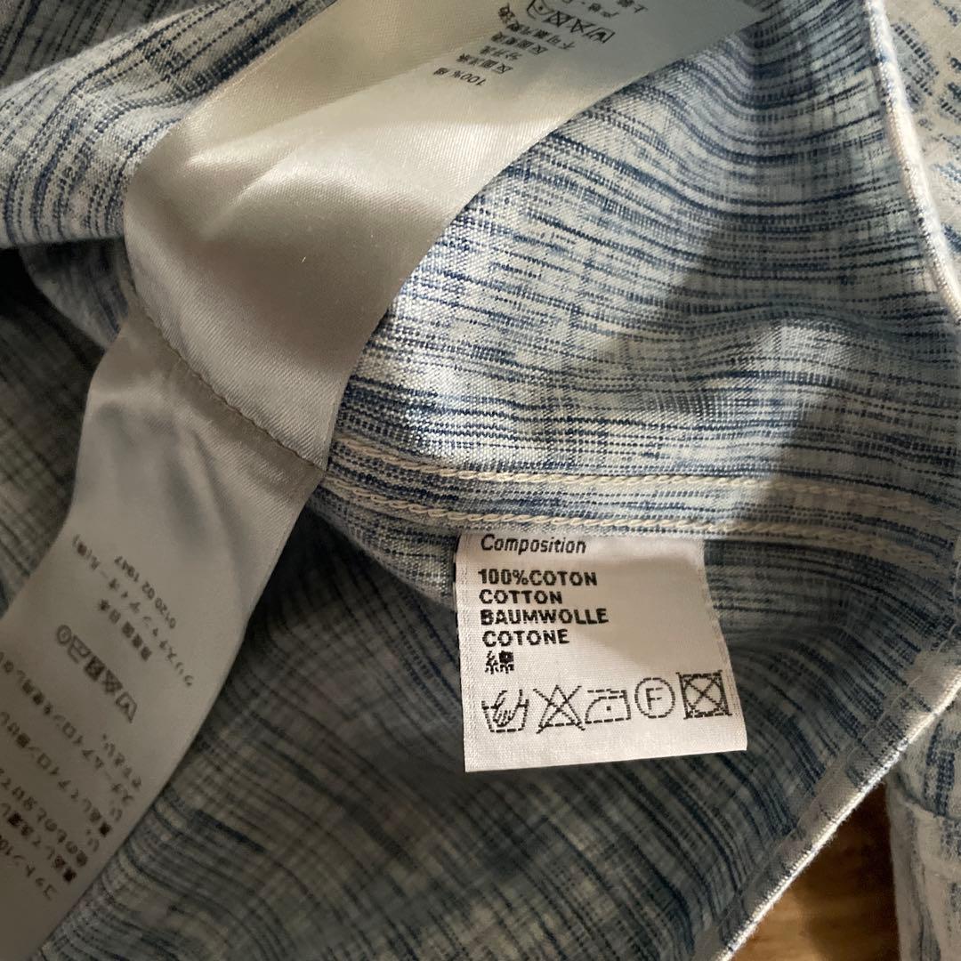 ディオール　オブリーク柄シャツ