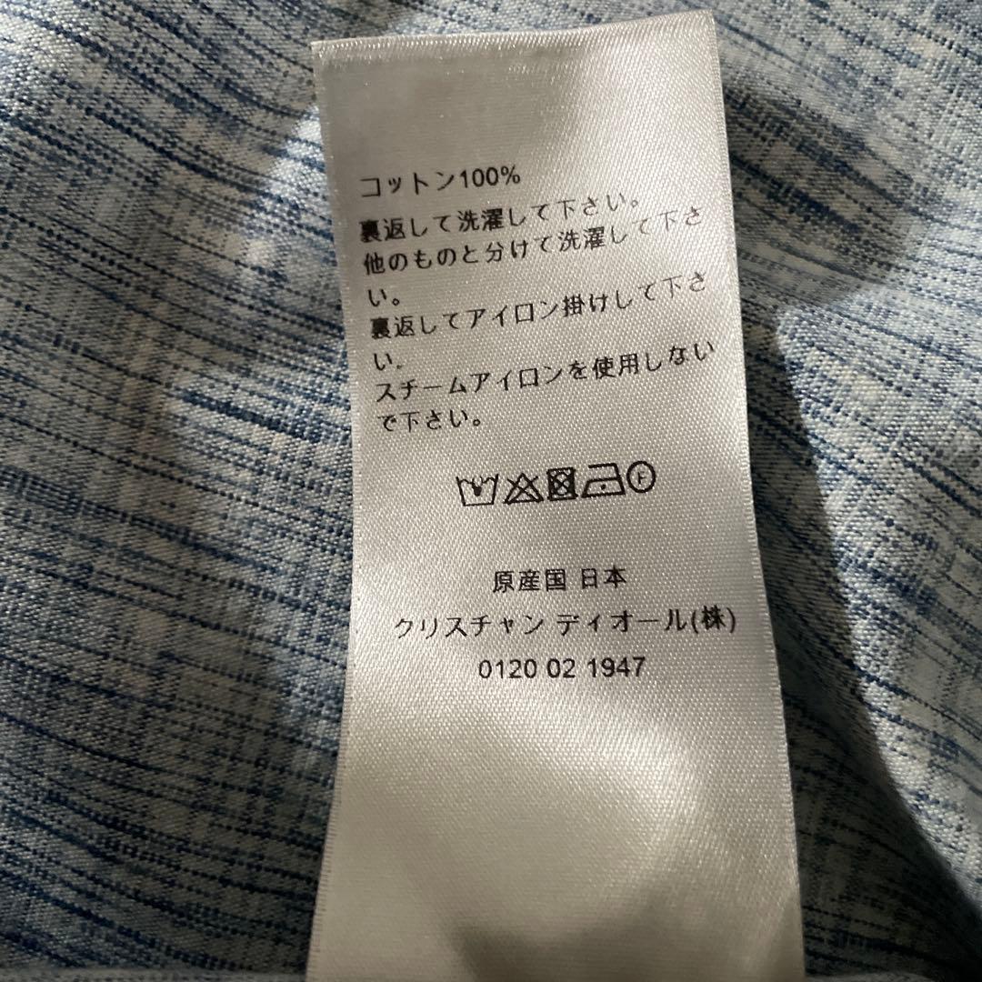 ディオール　オブリーク柄シャツ