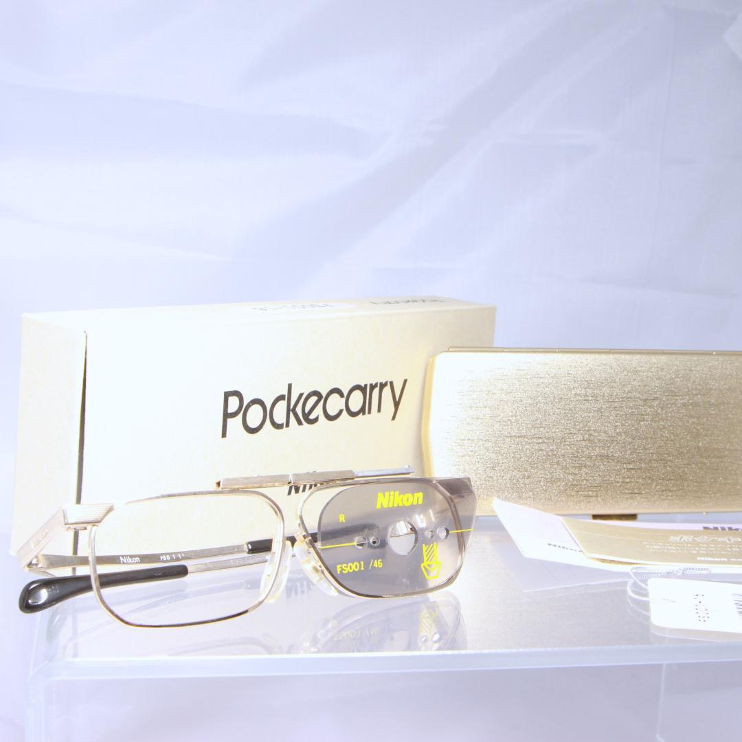 Nikon　折り畳みめがね ポケキャリー　老眼鏡　薄型　メガネ ポケットサイズ