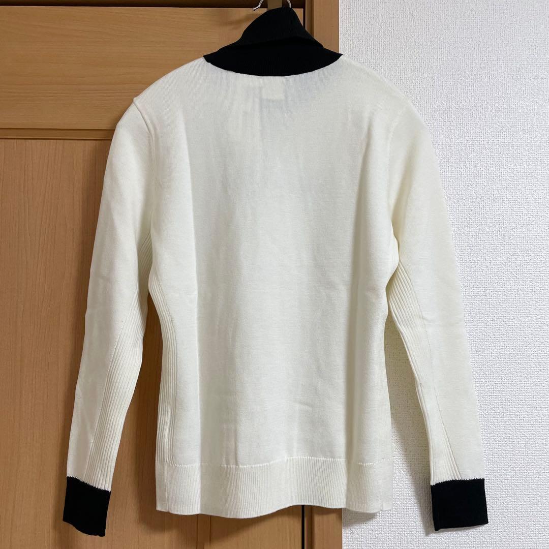 新品♡DESCENTE デサントゴルフ　ニットセーター　リュクス　クリスタル