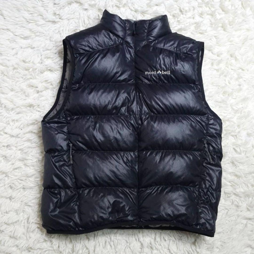 モンベル　ライトアルパイン ダウンベスト　黒