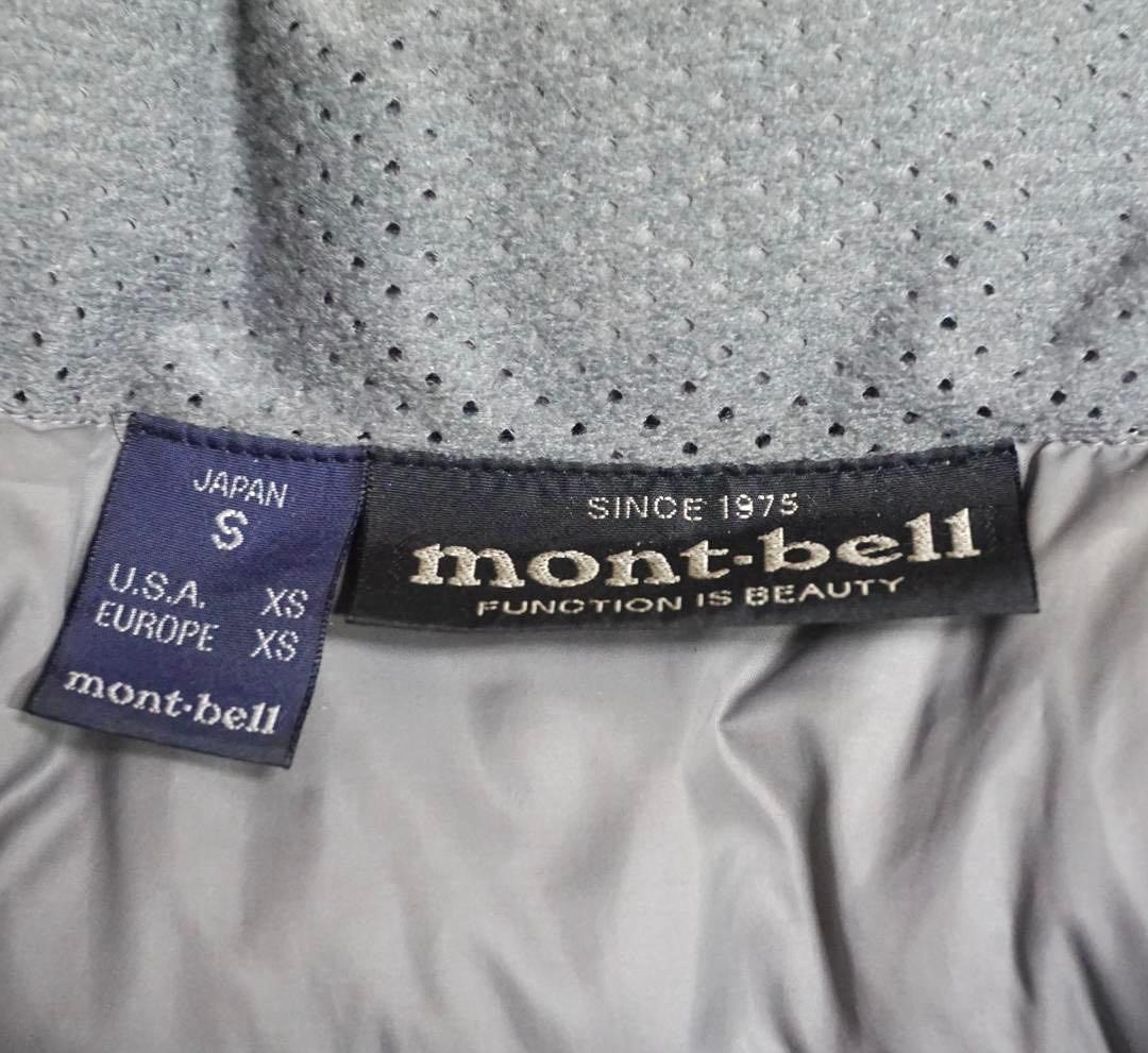 モンベル　ライトアルパイン ダウンベスト　黒