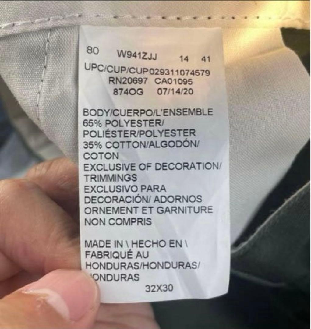 ★Dickies 874 ワークパンツ オリーブグリーンブラウン W32 L30