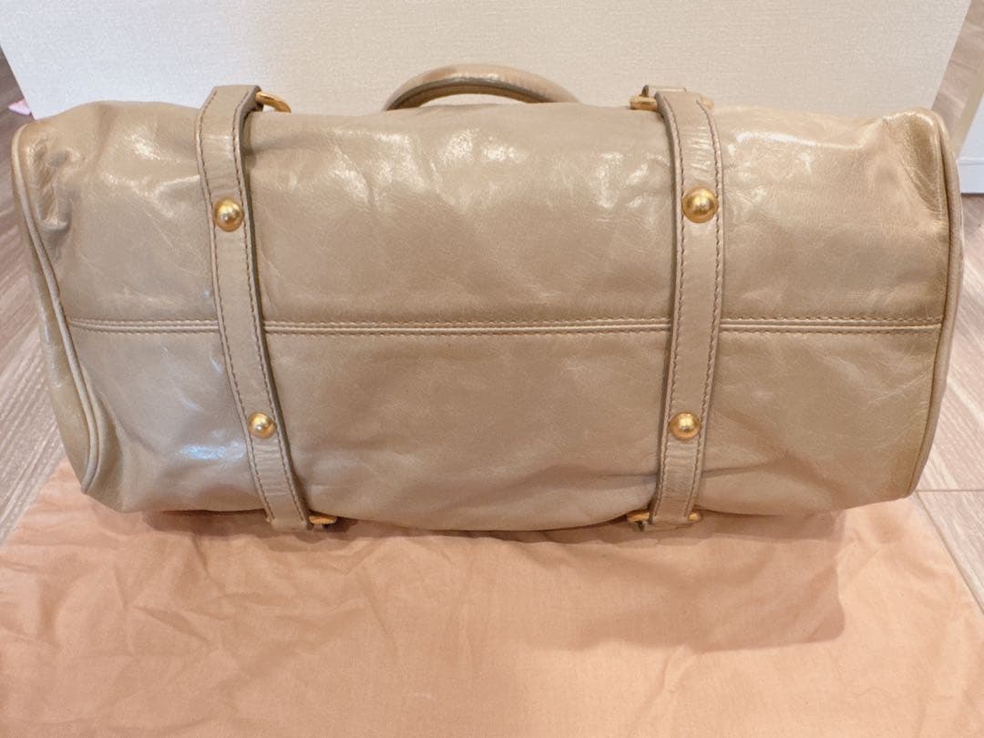 miumiu ハンドバッグ　りぼん