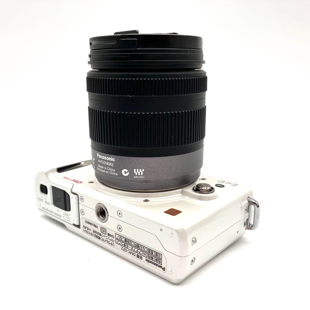 Panasonic DMC-GF2 ホワイト　14-42mmレンズキット