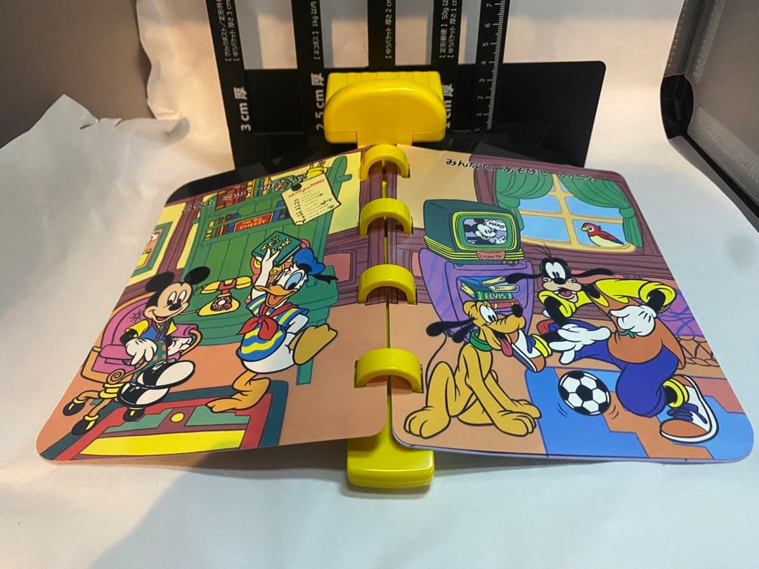 新品未使用★さわってピコ ミッキーなかよしトゥーンタウン もののなまえと音★美品