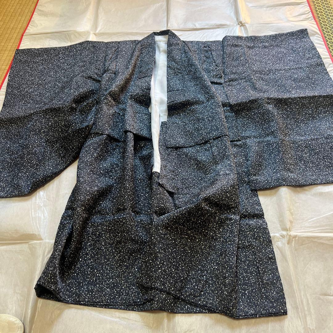 七五三　５歳男の子　着物　羽織り袴セット　美品