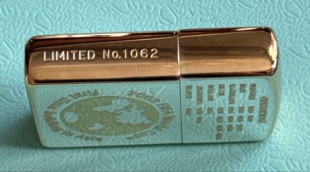 【未使用】2002年FIFAワールドカップ大会　ブラジル優勝記念ZIPPO