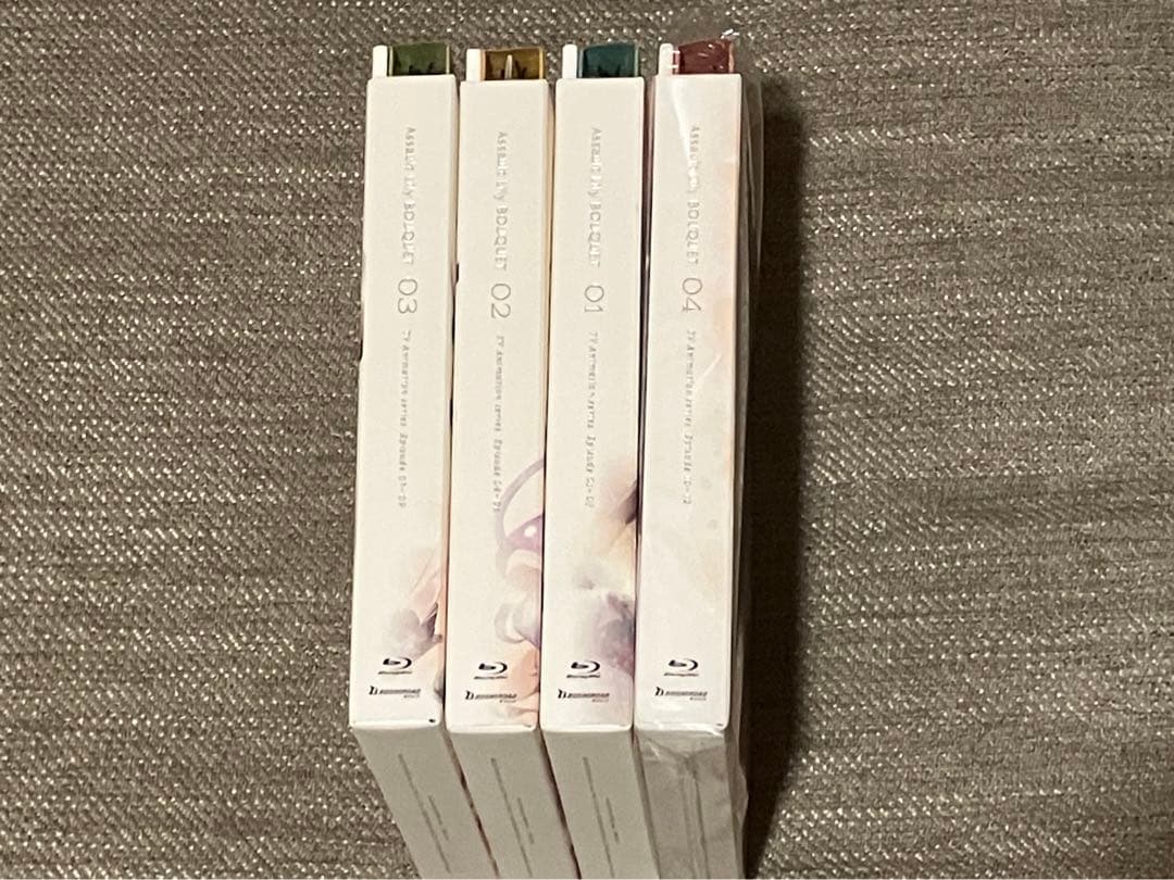 アサルトリリィ　DVD 01-04 セット