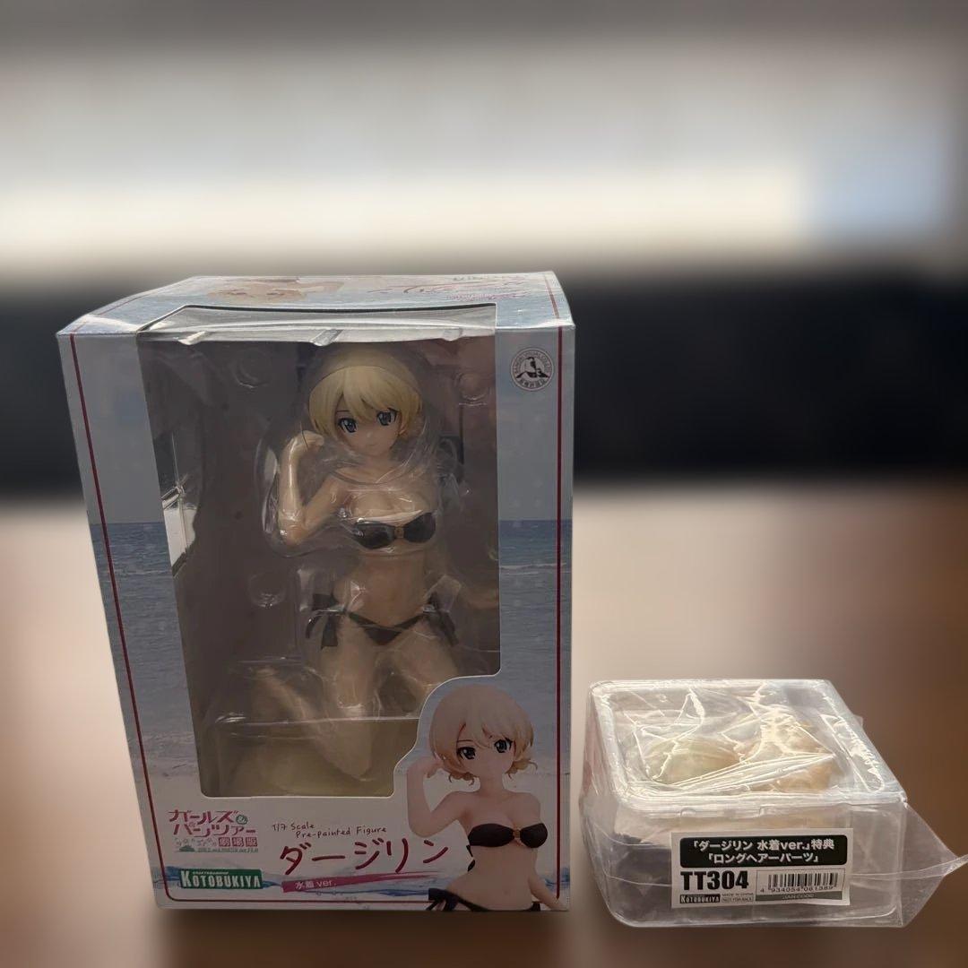 ガールズ&パンツァー　ダージリン　フィギュア 【新品未開封】ロングヘアー付き