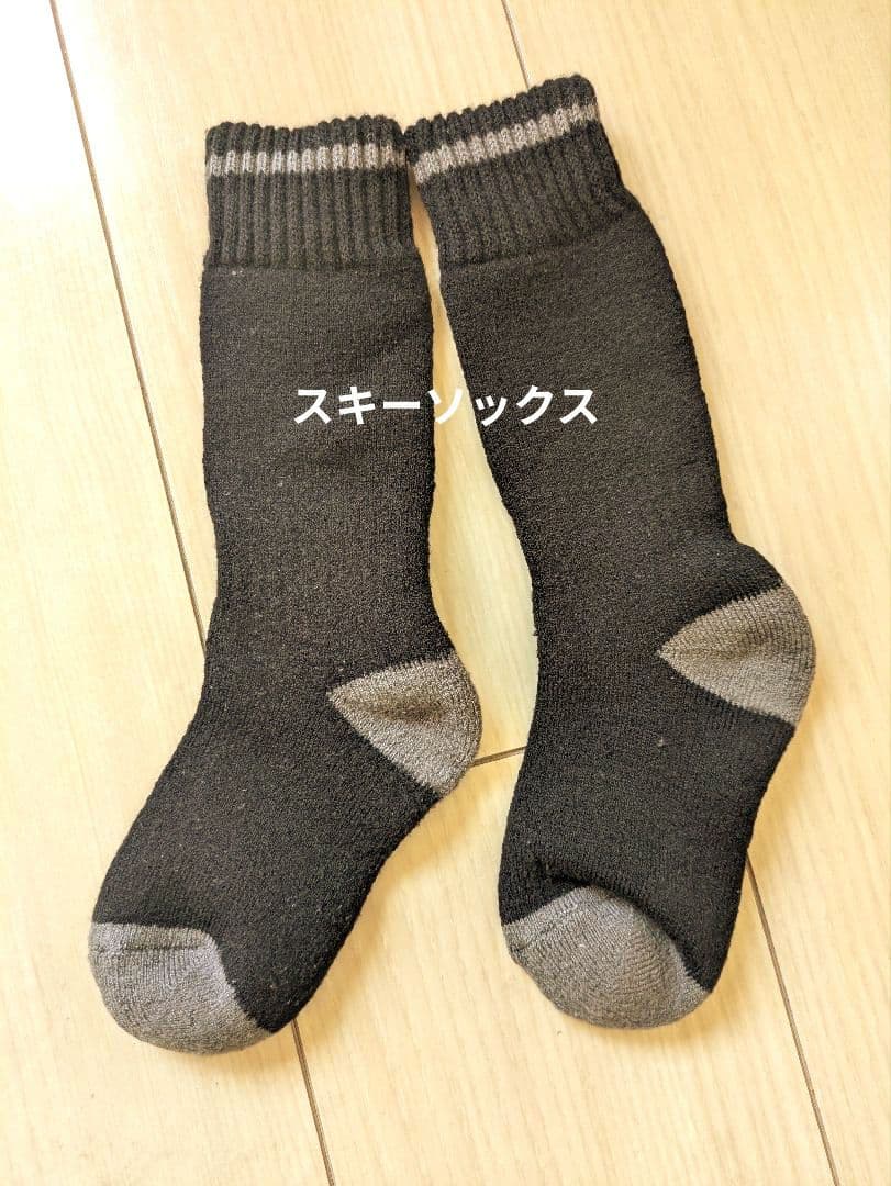 【130】スノーウェア　スキーウェア　セット　手袋　ゴーグル　名前なし