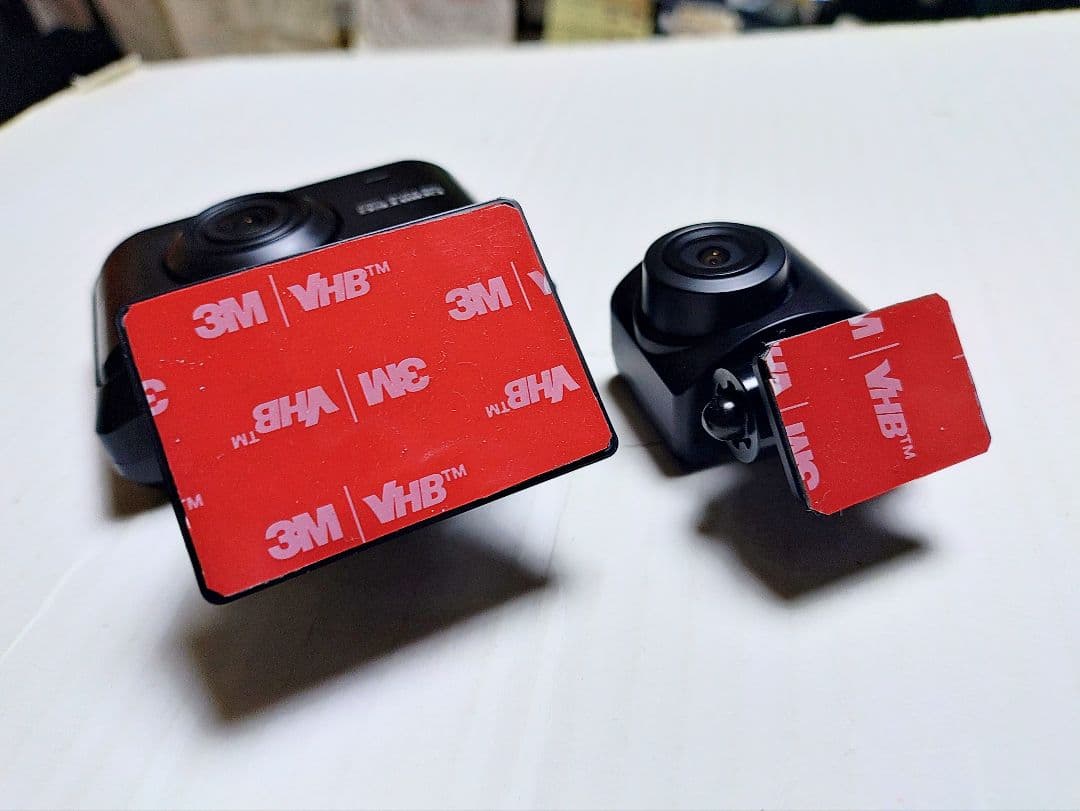 マルトク商会コムテックZDR-016型前後2カメラ完全作動確認フルセット