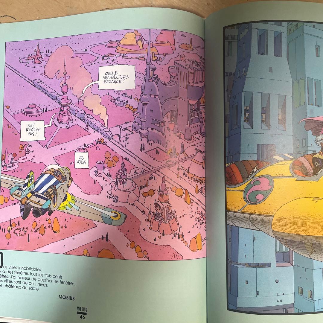 Mœbius メビウス　画集　MEMOIRE DU FUTUR ジャンジロー