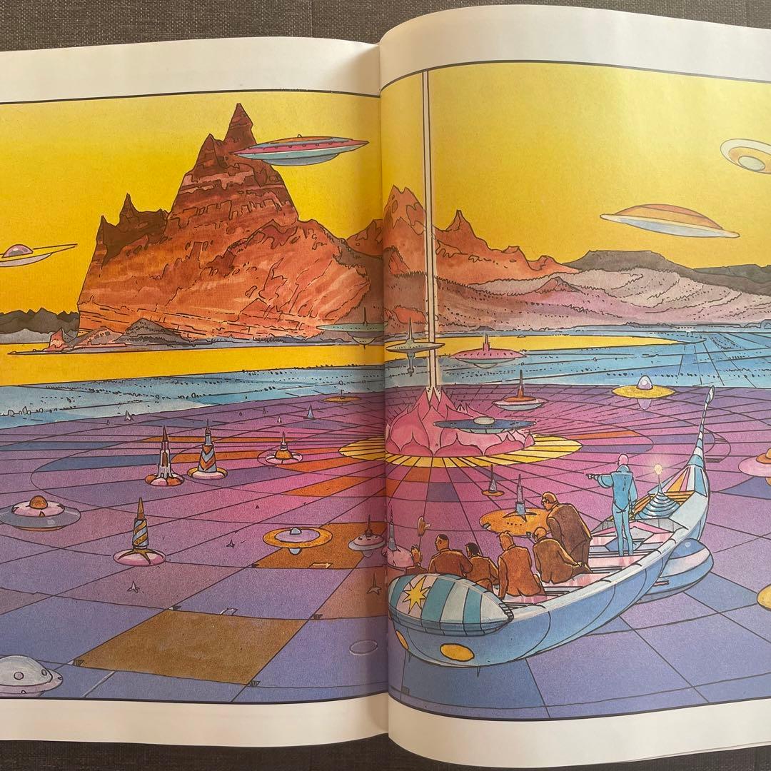 Mœbius メビウス　画集　MEMOIRE DU FUTUR ジャンジロー