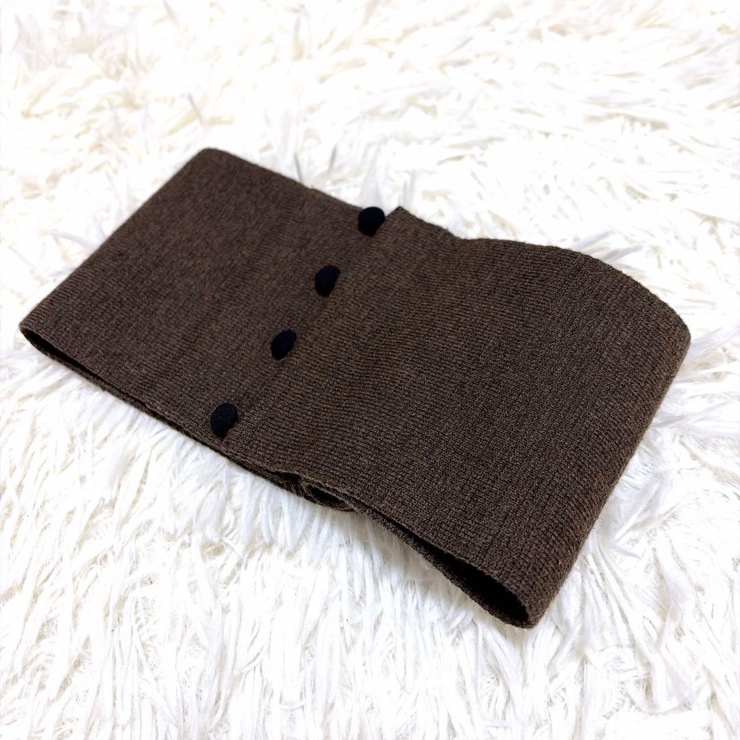 ワンピース Ameri vintage SIDE PLEATS KNIT DRESS M