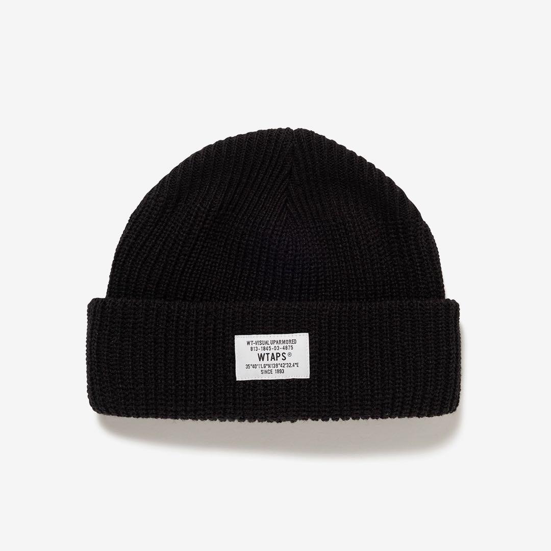 未開封 SGT BEANIE WTAPS ダブルタップス ロゴ ニットキャップ