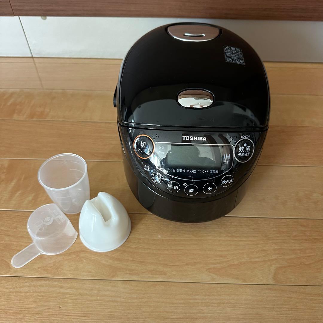 【TOSHIBA】炊飯器 RC-6XM (3.5合炊き)