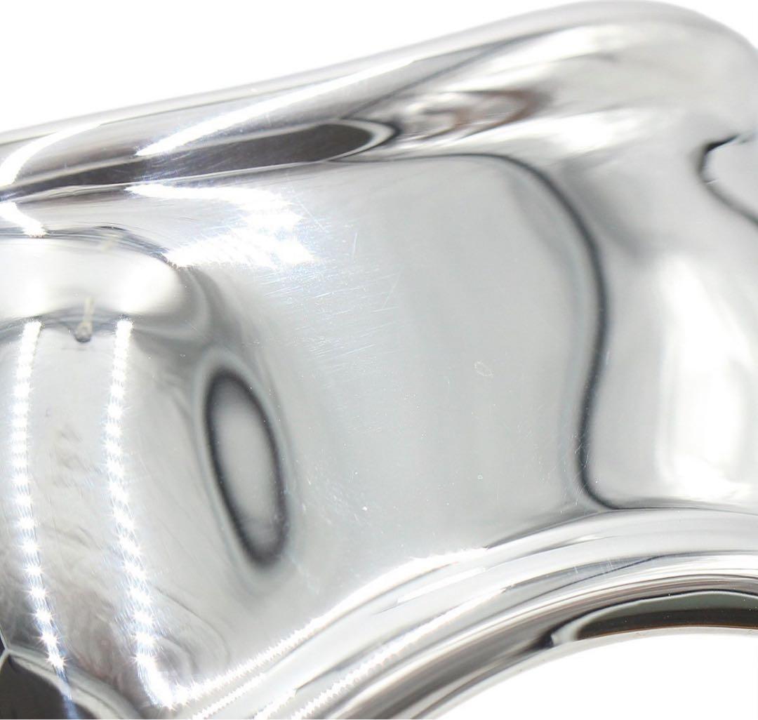 N2446 ティファニー SV925 シルバーボーンカフ ブレスレット バングル