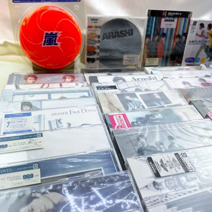 新品・未開封 嵐 CD DVD シングル 初回・通常盤 セット