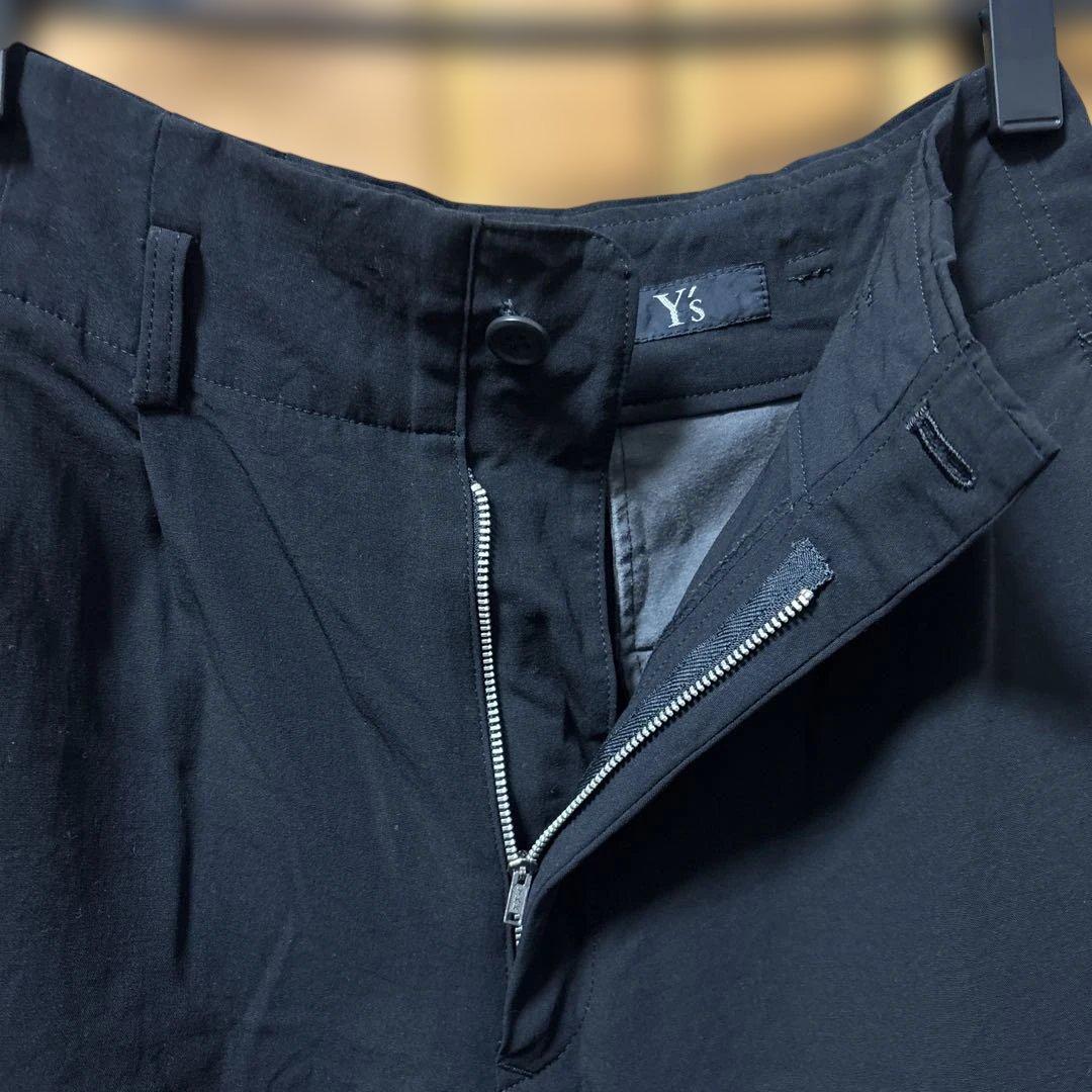 Y's 黒 ワイドパンツ　アーカイブ