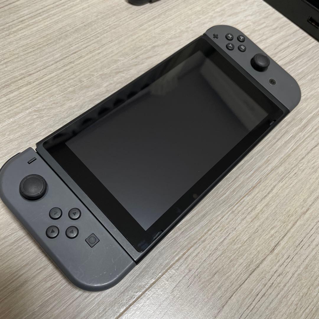 お*ん様 【美品】Nintendo Switch バッテリー強化型　グレー