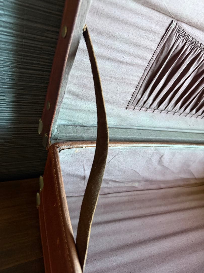 JUNK★アンティーク★トランク 本革 レザー ヴィンテージ アタッシュケース