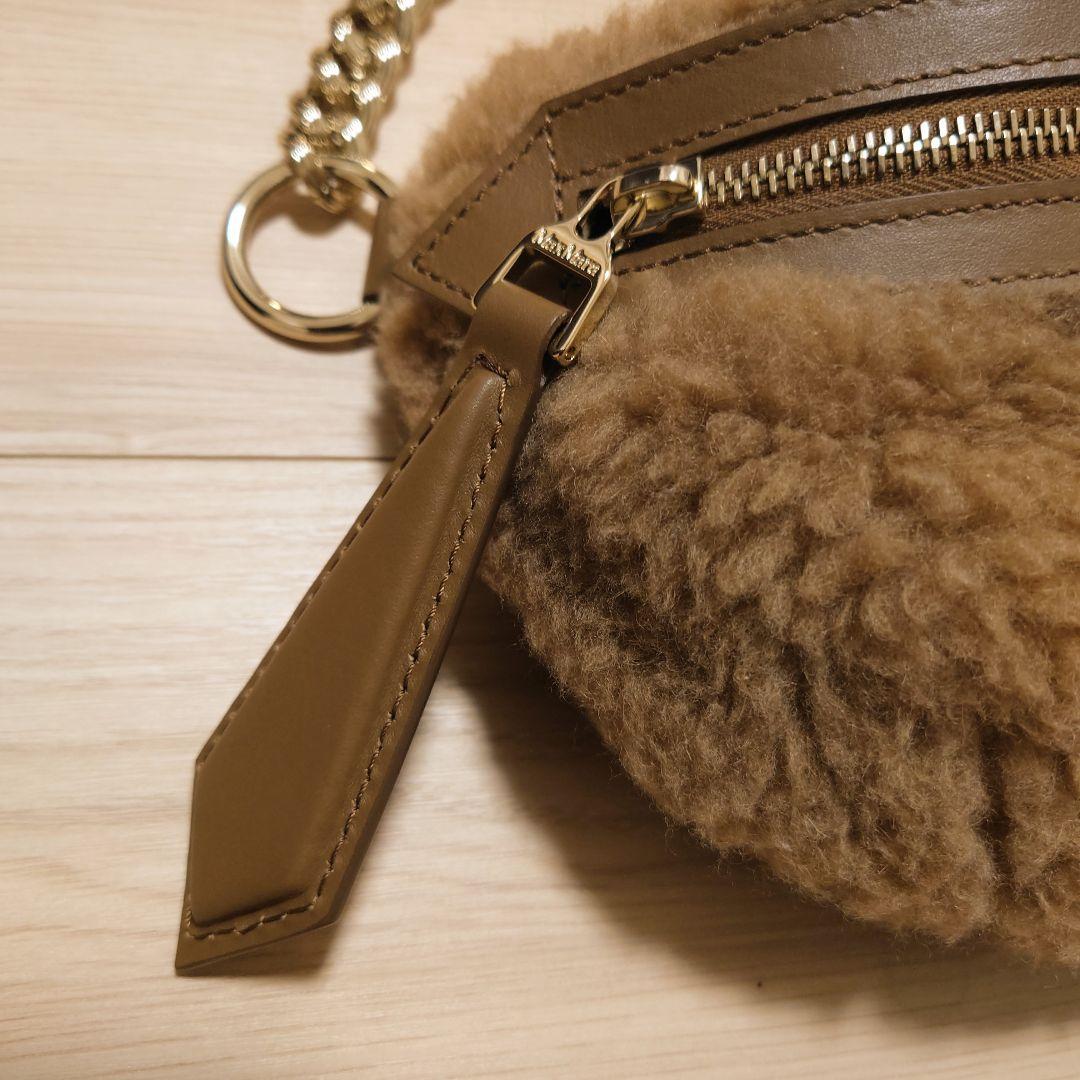 ＊ご予約品＊ Max Mara　テディベア　ボディバッグ　キャメル
