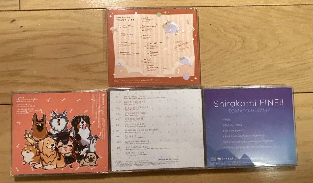 あ*ん様 ホロライブ　CD まとめ売り　角巻わため　.白上フブキ　大神ミオ