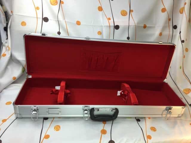 新品未使用(送料無料)13.000円　沖縄三線専用　一丁入アルミハードケース