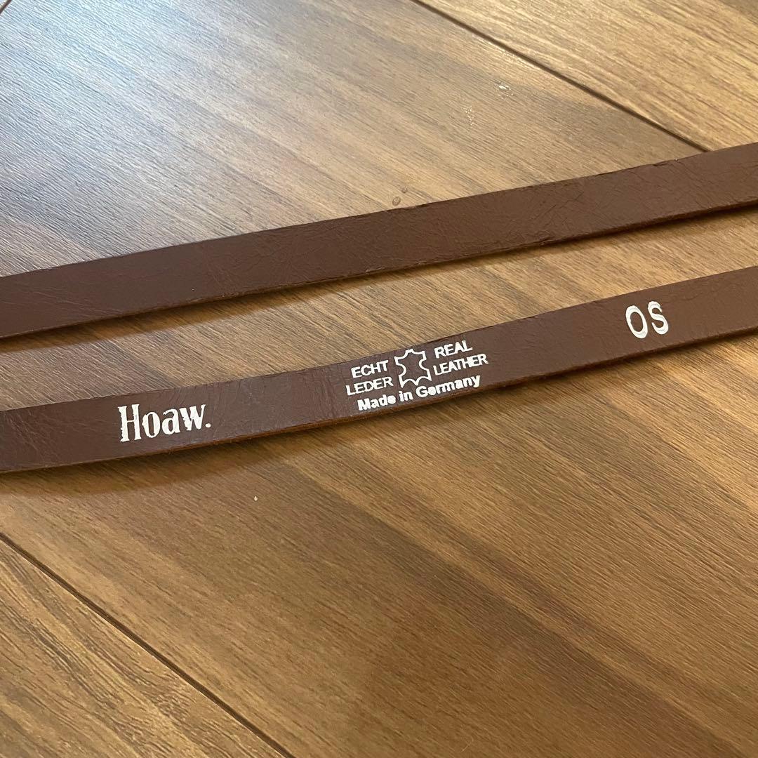 ウィムガゼット【Hoaw.】バックルナローベルト