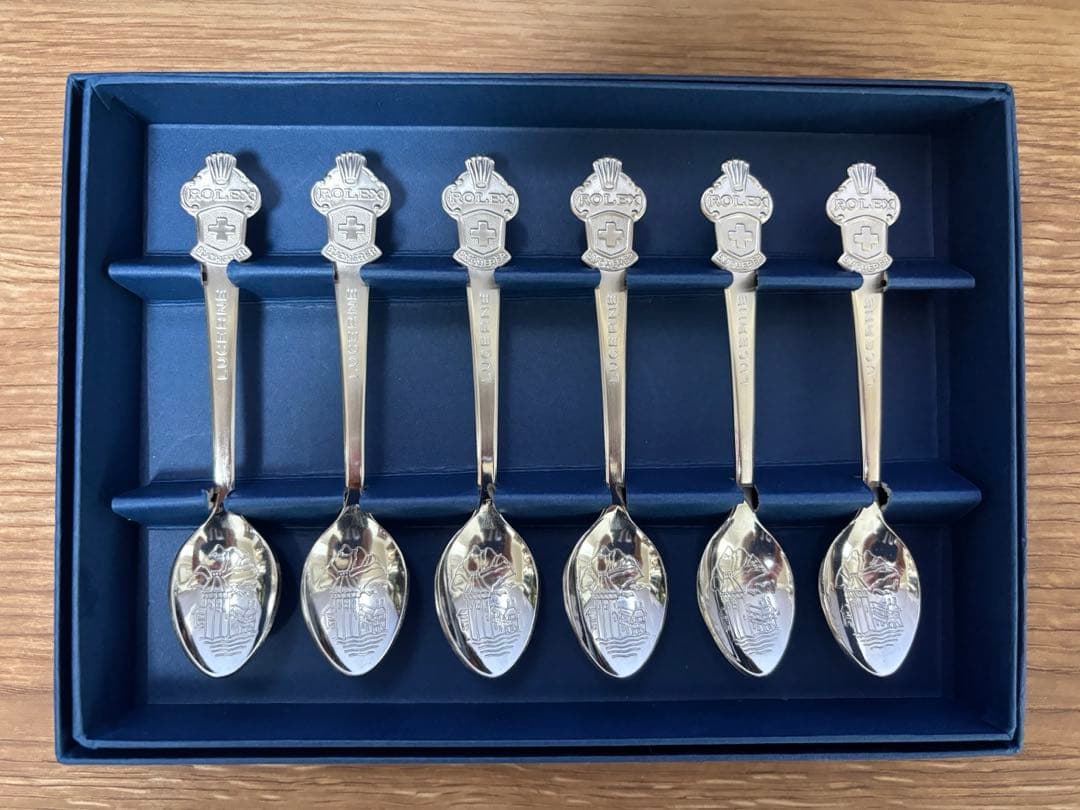 （新品非売品）ロレックス　Rolex　銀スプーン　カトラリーセット