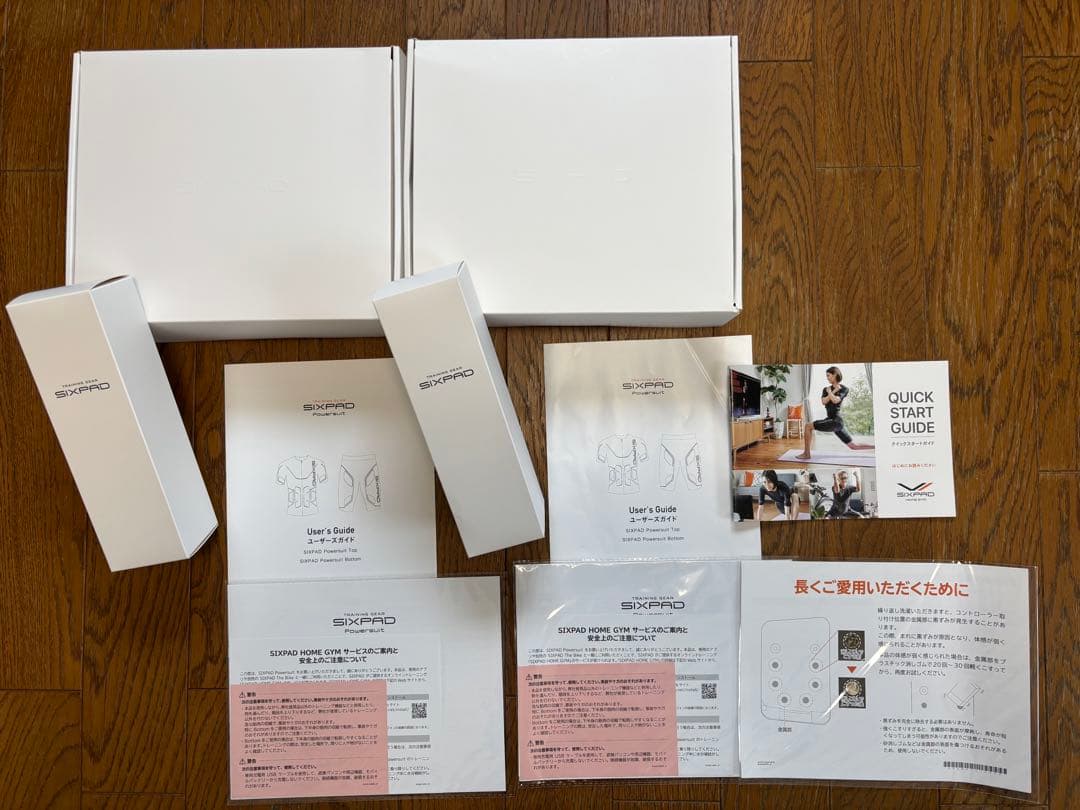 SIXPAD シックスパッド パワースーツ レディース上Sサイズ　下Mサイズ