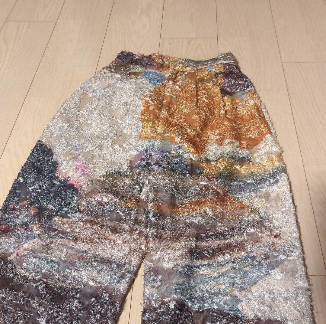 Ameri　MEDI RACHEL FLUFFY ART PANTS