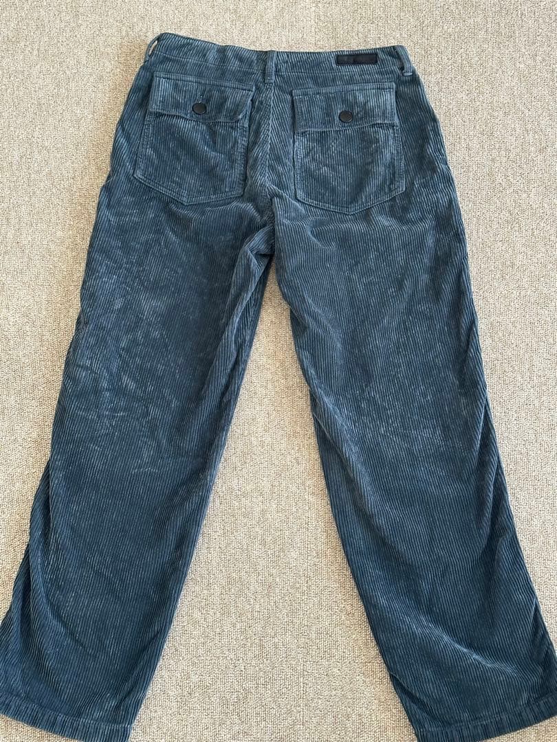 SHISHIKUI コーデュロイベーカーパンツ　ネイビー32