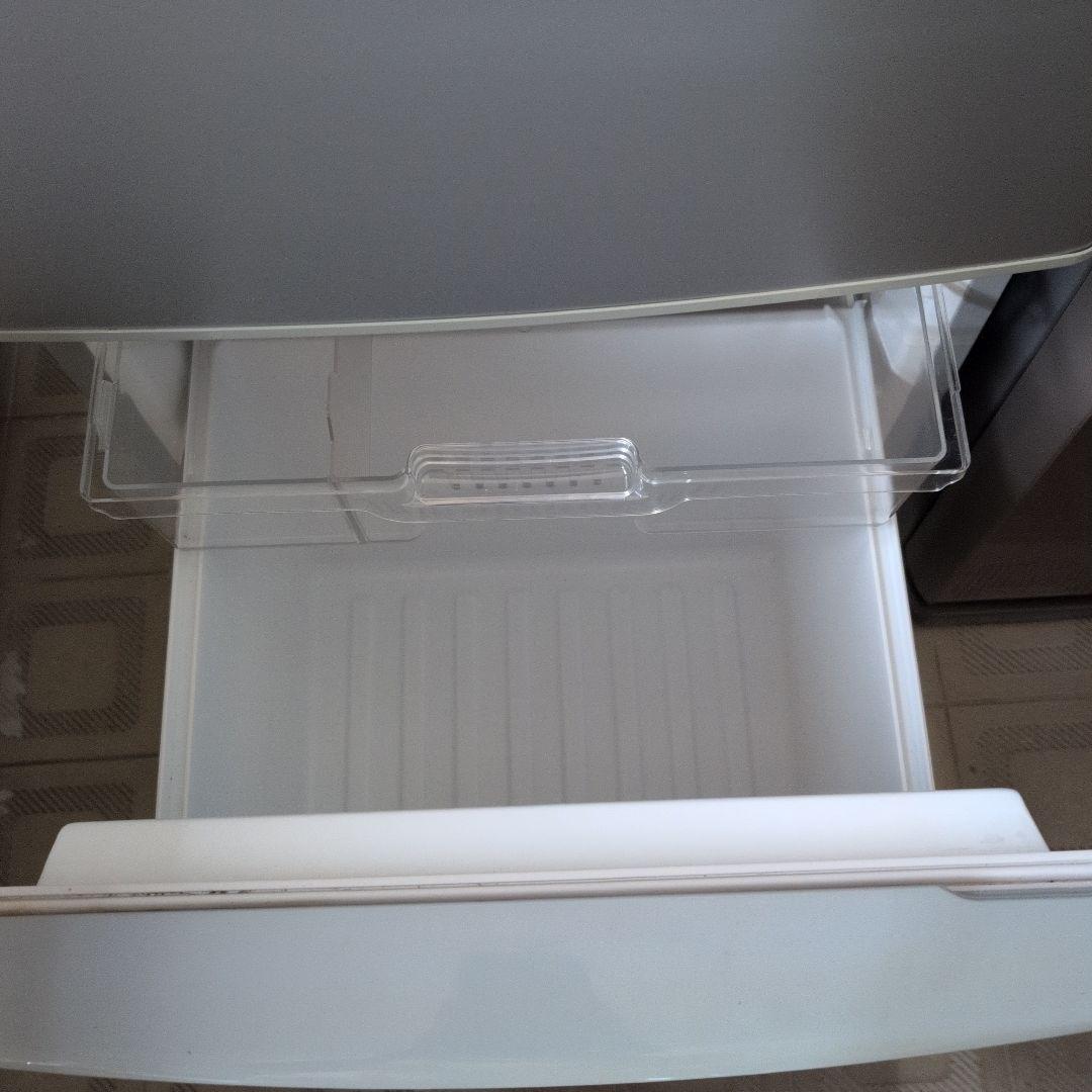 Panasonic 2ドア冷蔵庫 シルバー 3棚