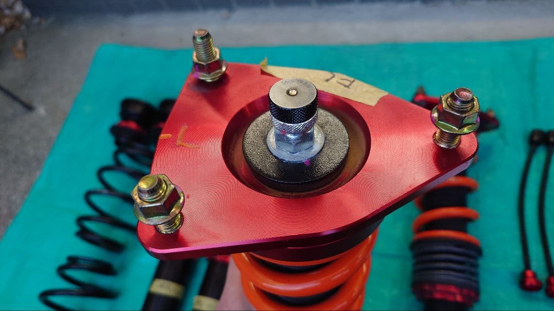 コルトVR ラルグス車高調+MAQSスプリング セット済