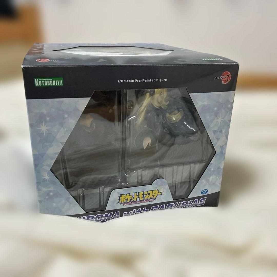 【限定色紙付き】【中古】コトブキヤARTFX J シロナ with ガブリアス