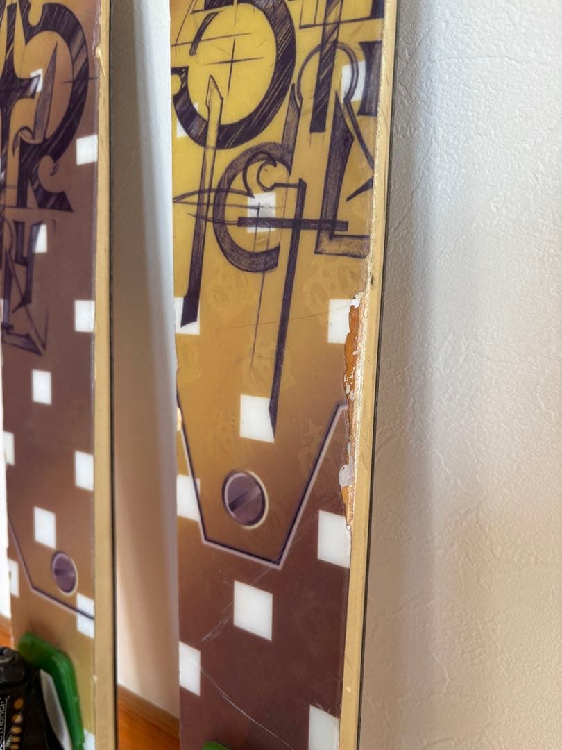 25日まで送料無料strictry AROA 167cm フリースキー ビン付き