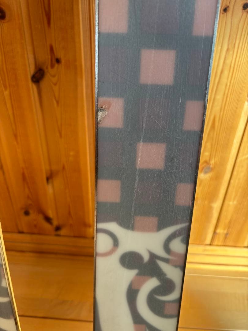 25日まで送料無料strictry AROA 167cm フリースキー ビン付き