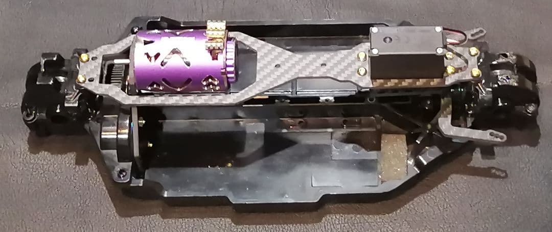 タミヤ　TT-02　 メタルガレージ　ハイマウントモーターマウント　DDSS