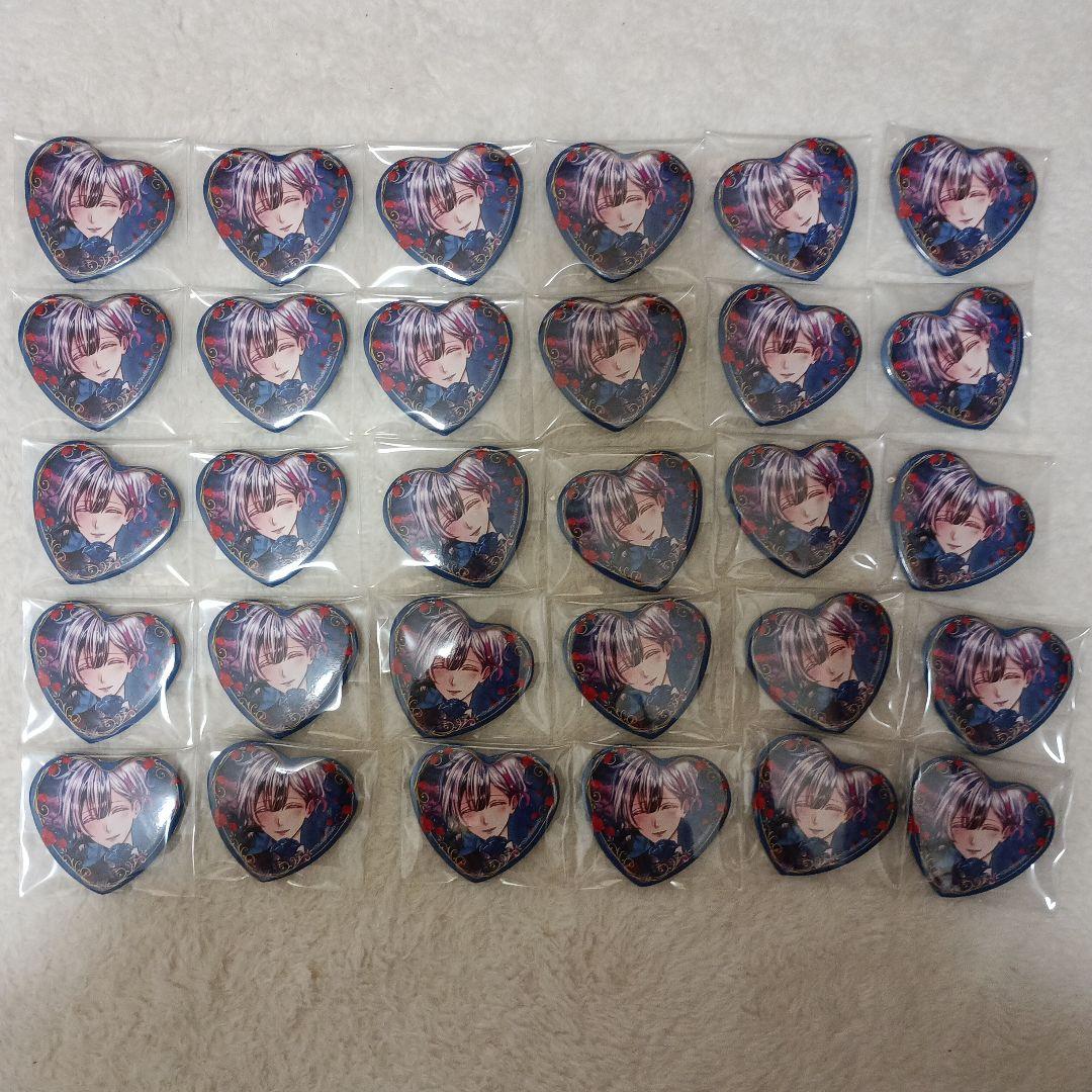 あくねこ ベリアン 缶バッジ ローズバレンタイン