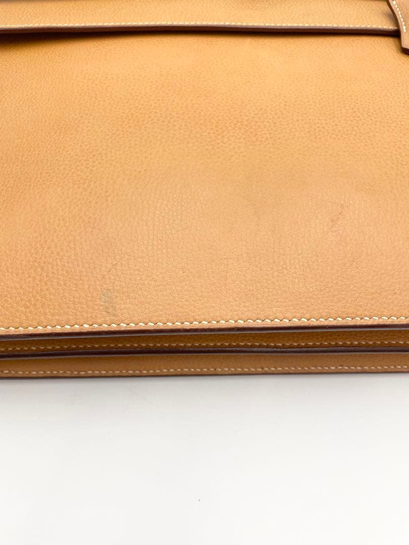 美品✨エルメス　ケリーデペッシュ38 ビジネス　ブリーフケース　キャメル