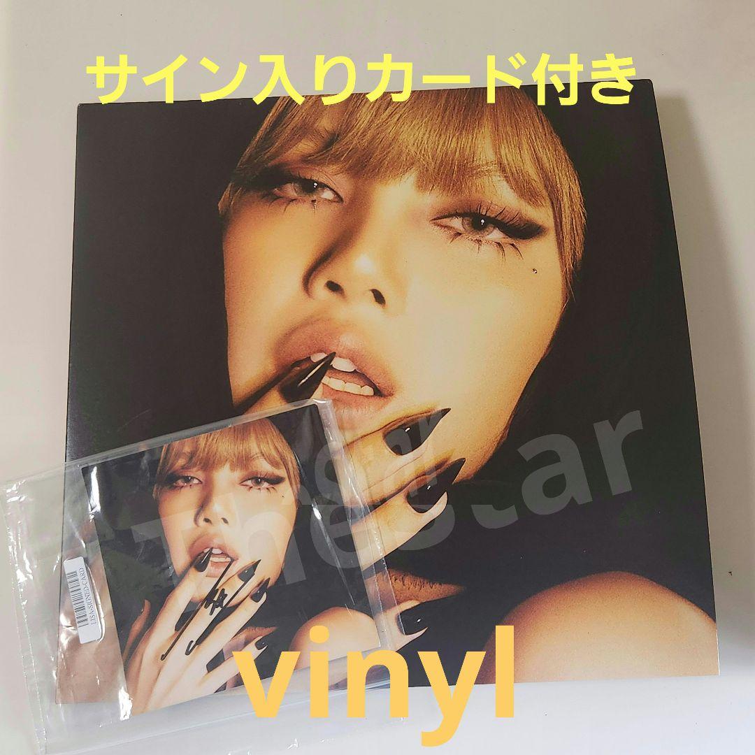 ALTER EGO LISA サイン入 vinyl blackpink レコード